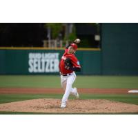 Tacoma Rainiers' Darren McCaughan in action