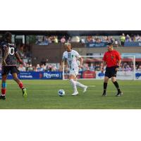 Lexington Sporting Club's Charlie Machell on the field