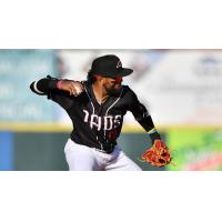 Hickory Crawdads third baseman Keyber Rodriguez