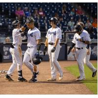 Tampa Tarpons celebrate win