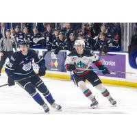 Kelowna Rockets battle the Victoria Royals