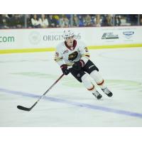 Vancouver Giants' Samuel Honzek in action