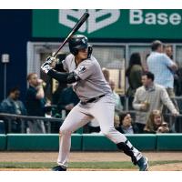 Somerset Patriots' Tyler Hardman at bat