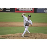 Fayetteville Woodpeckers pitcher Andrew Taylor