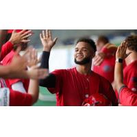 Clearwater Threshers outfielder Raylin Heredia