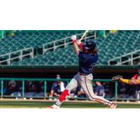 Mississippi Braves' Bryson Horne at bat