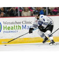 Wenatchee Wild's Jonas Woo in action