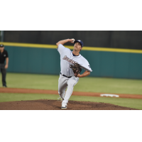 San Antonio Missions' Ryan Bergert on the mound