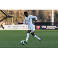 Lexington SC midfielder Ates Diouf