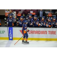 Flint Firebirds center Hayden Reid