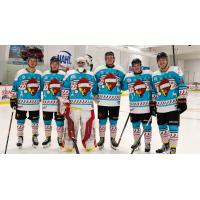 New Mexico Ice Wolves Christmas Sweater jerseys