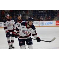 Saginaw Spirit's Michael Misa on game night