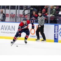 Saginaw Spirit center Michael Misa