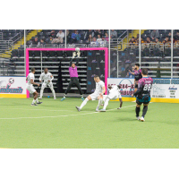 St. Louis Ambush takes a shot against the Empire Strykers