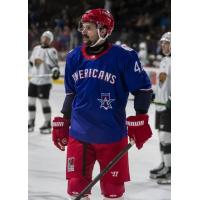 Allen Americans forward Robbie Baillargeon