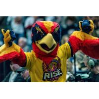 Grand Rapids Rise mascot Ember