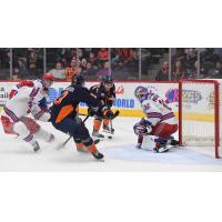 Kitchener Rangers battle the Flint Firebirds